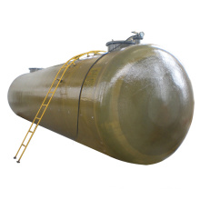 Double chambers double SF petrol fuel underground tank